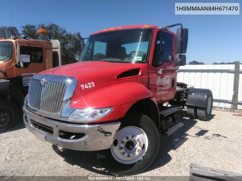 2004 International 4000 4300 VIN: 1HSMMAAN84H671470 Lot: 40565610