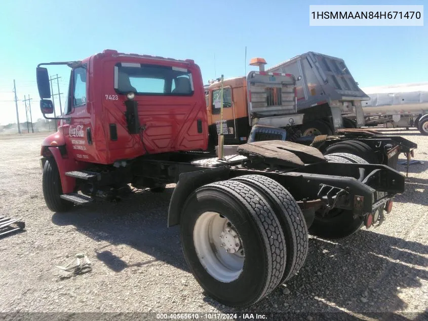 2004 International 4000 4300 VIN: 1HSMMAAN84H671470 Lot: 40565610