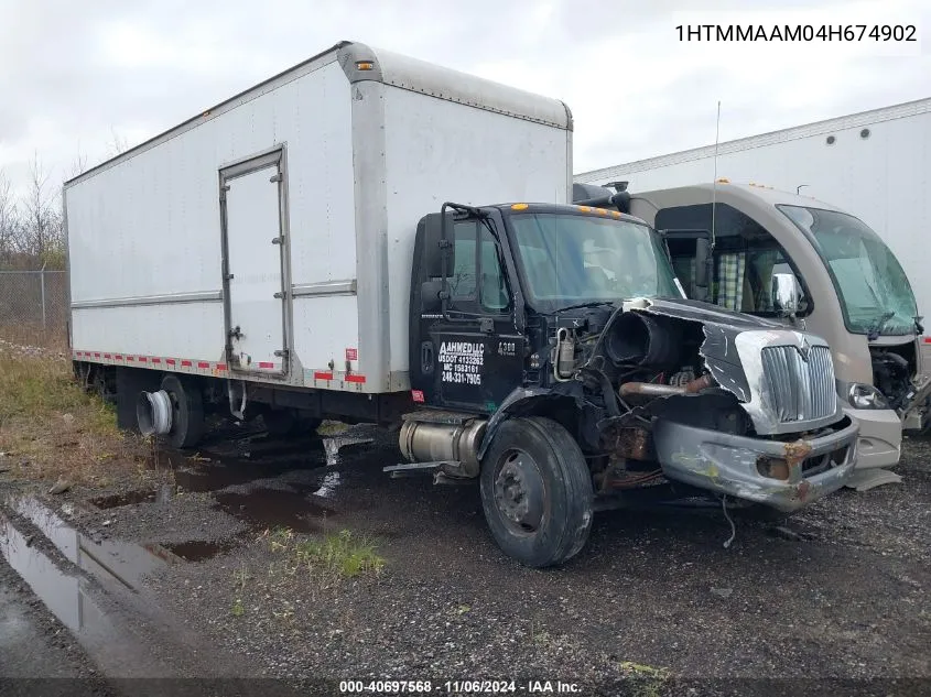 2004 International 4000 4300 VIN: 1HTMMAAM04H674902 Lot: 40697568