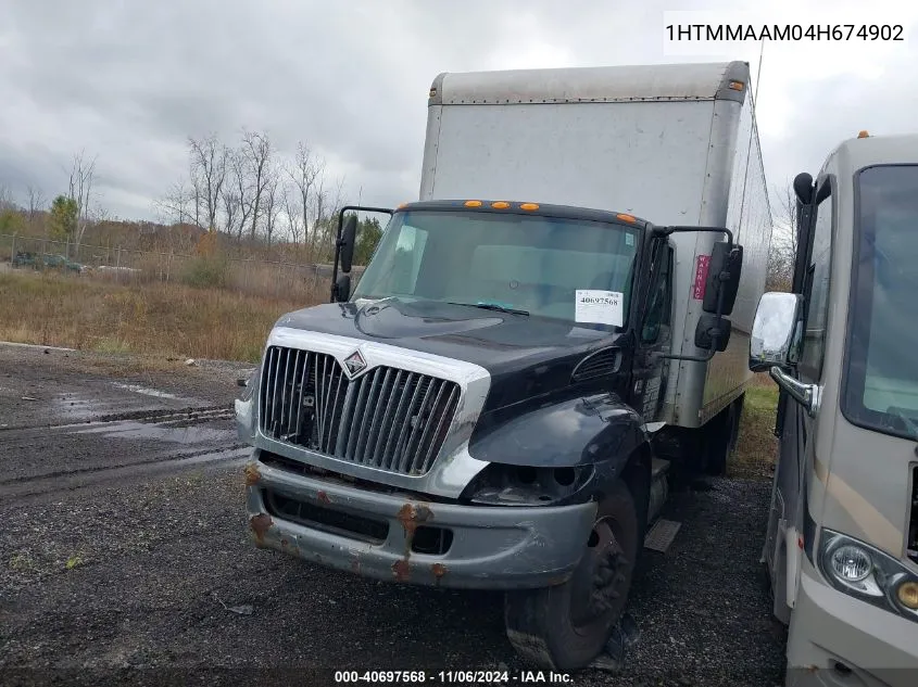 2004 International 4000 4300 VIN: 1HTMMAAM04H674902 Lot: 40697568