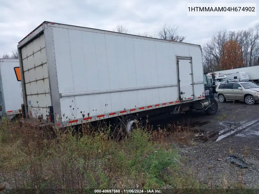 2004 International 4000 4300 VIN: 1HTMMAAM04H674902 Lot: 40697568