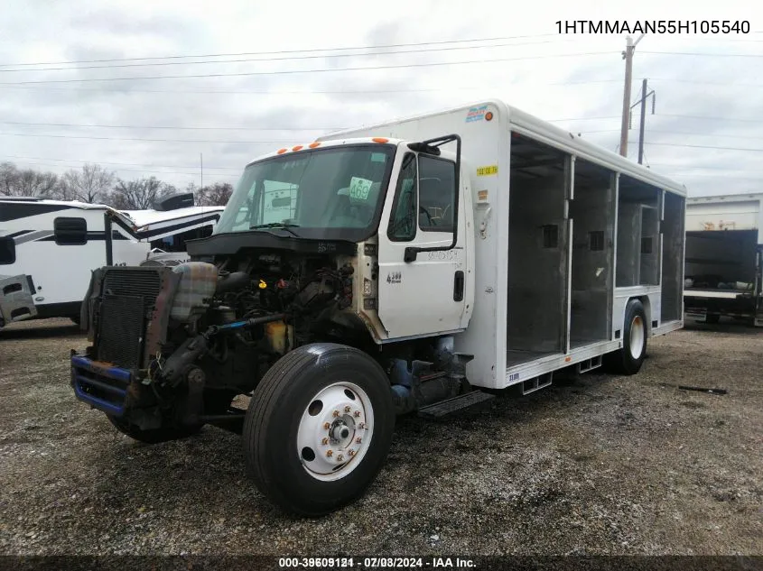 2005 International 4000 4300 VIN: 1HTMMAAN55H105540 Lot: 39609121