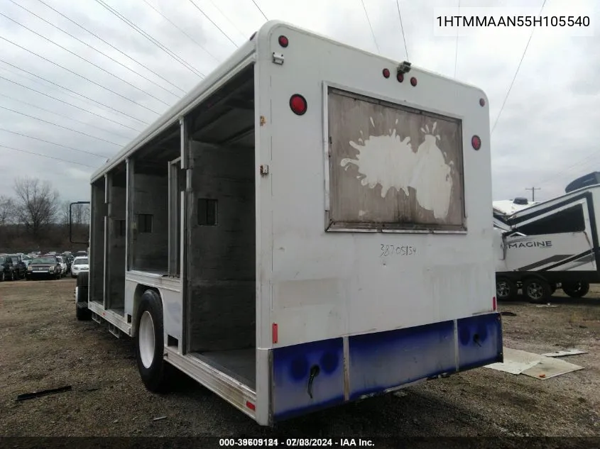 2005 International 4000 4300 VIN: 1HTMMAAN55H105540 Lot: 39609121