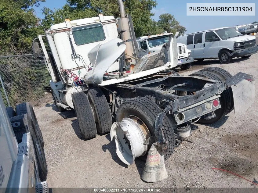 2005 International 9400 9400I VIN: 2HSCNAHR85C131904 Lot: 40502211