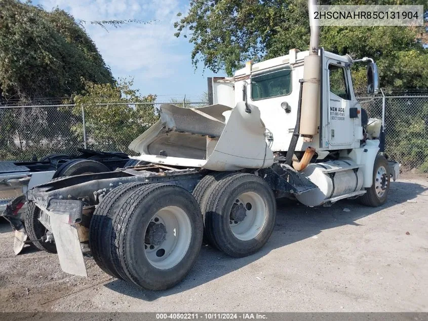 2005 International 9400 9400I VIN: 2HSCNAHR85C131904 Lot: 40502211