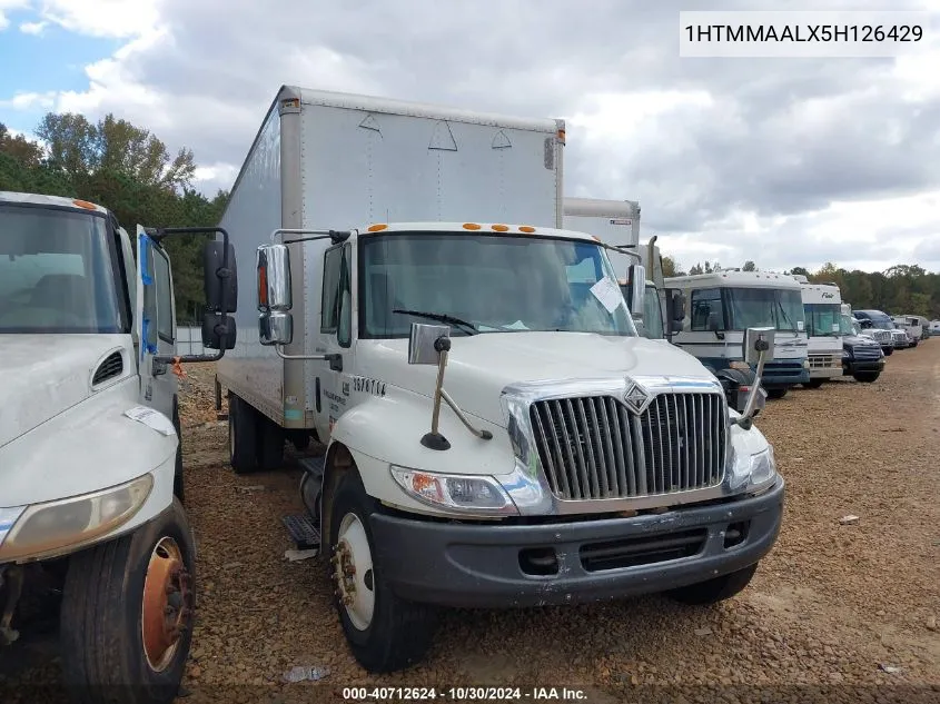 2005 International 4000 4300 VIN: 1HTMMAALX5H126429 Lot: 40712624