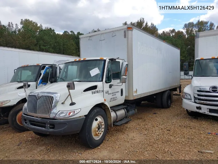 2005 International 4000 4300 VIN: 1HTMMAALX5H126429 Lot: 40712624