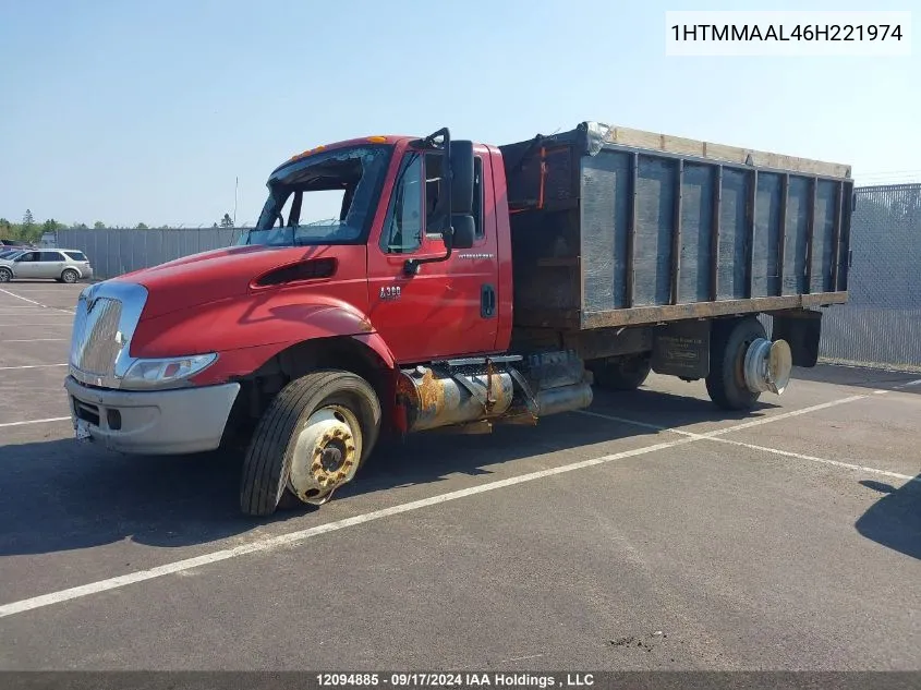 2006 International 4300 VIN: 1HTMMAAL46H221974 Lot: 12094885