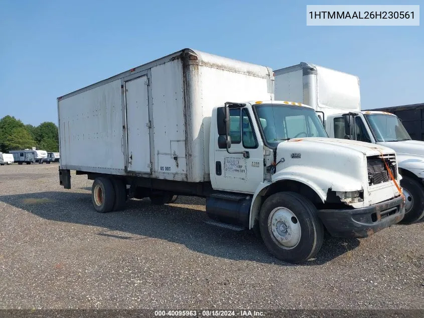 2006 International 4000 4300 VIN: 1HTMMAAL26H230561 Lot: 40095963