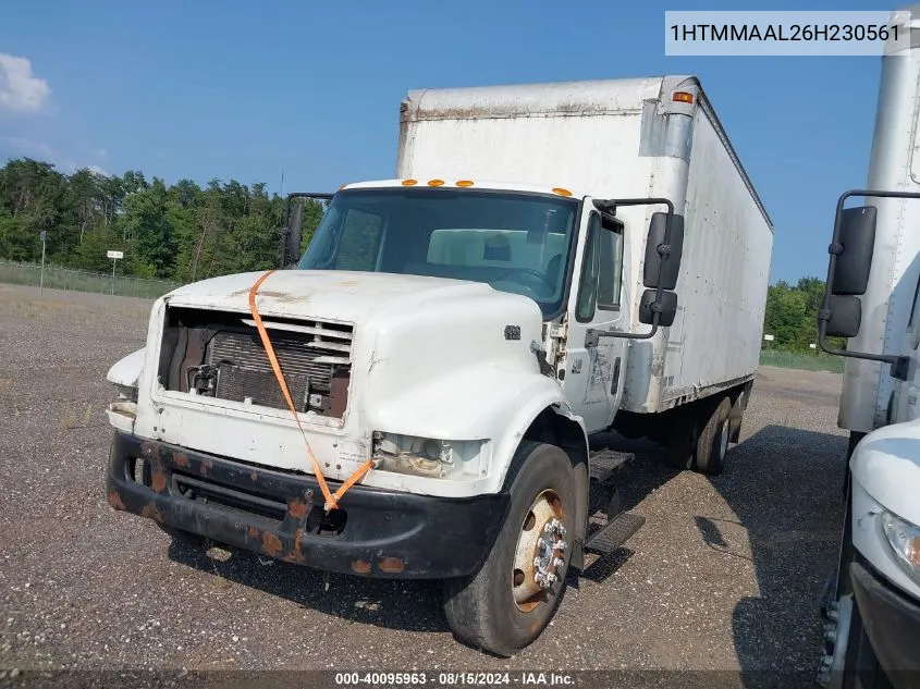 2006 International 4000 4300 VIN: 1HTMMAAL26H230561 Lot: 40095963