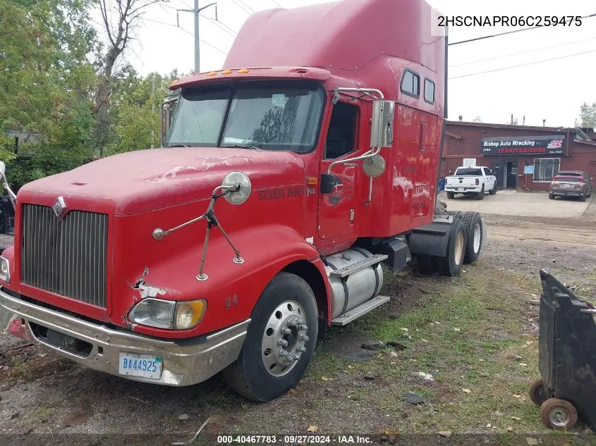 2006 International 9400 9400I VIN: 2HSCNAPR06C259475 Lot: 40467783