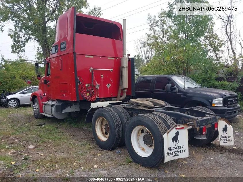 2006 International 9400 9400I VIN: 2HSCNAPR06C259475 Lot: 40467783