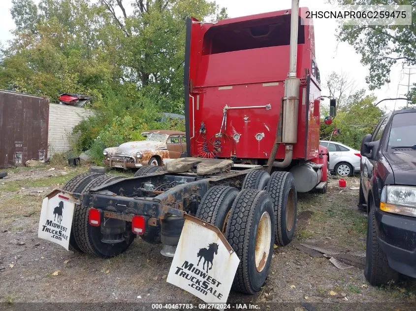 2006 International 9400 9400I VIN: 2HSCNAPR06C259475 Lot: 40467783