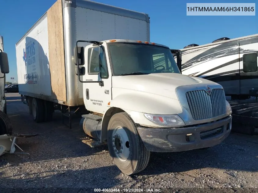 2006 International 4000 4300 VIN: 1HTMMAAM66H341865 Lot: 40633484