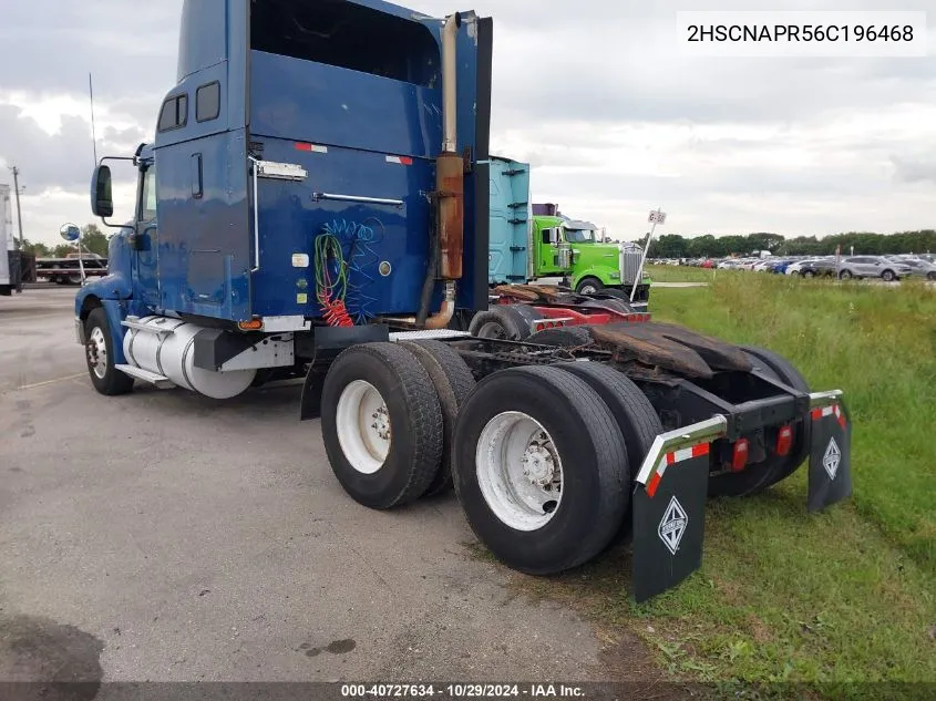 2006 International 9400 9400I VIN: 2HSCNAPR56C196468 Lot: 40727634