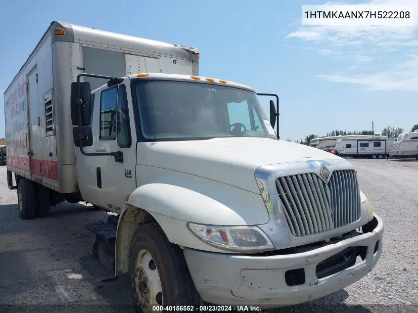 2007 International 4000 4400 VIN: 1HTMKAANX7H522208 Lot: 40156552