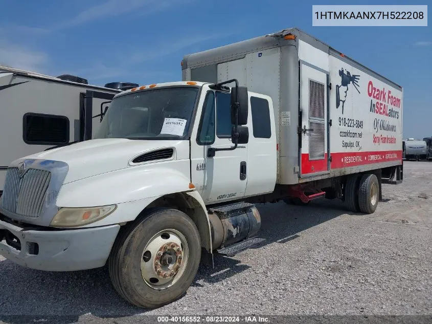 2007 International 4000 4400 VIN: 1HTMKAANX7H522208 Lot: 40156552