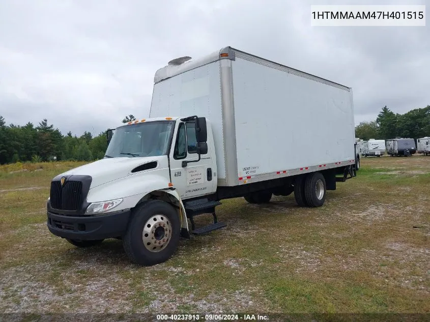 2007 International 4000 4300 VIN: 1HTMMAAM47H401515 Lot: 40237913