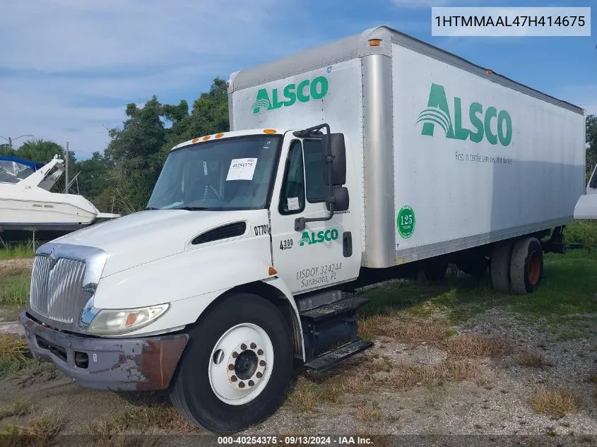 2007 International 4000 4300 VIN: 1HTMMAAL47H414675 Lot: 40254375