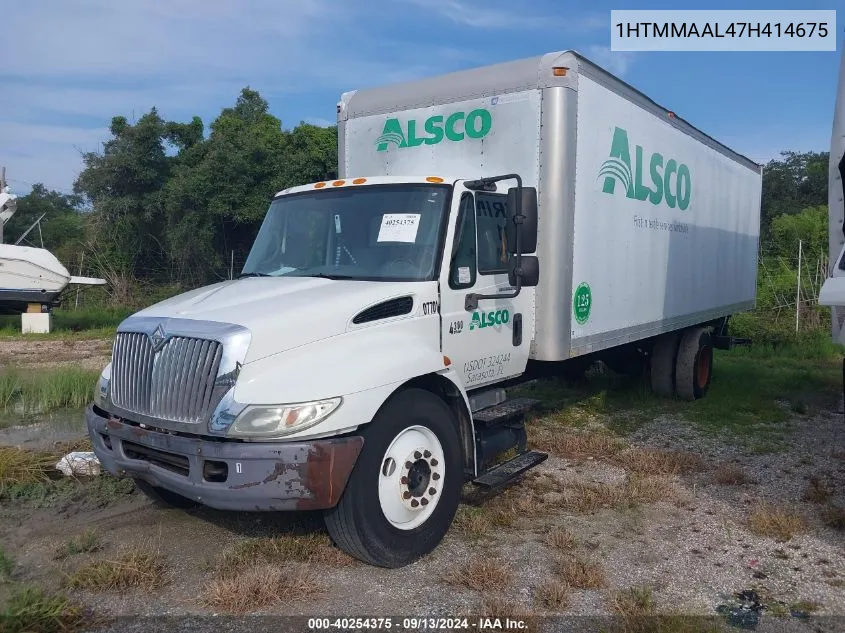 2007 International 4000 4300 VIN: 1HTMMAAL47H414675 Lot: 40254375