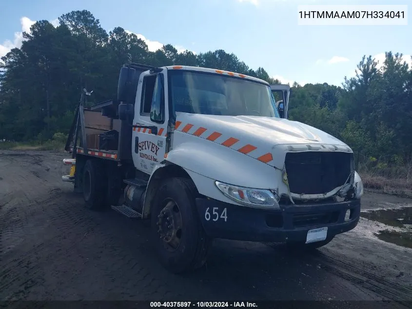 2007 International 4000 4300 VIN: 1HTMMAAM07H334041 Lot: 40375897