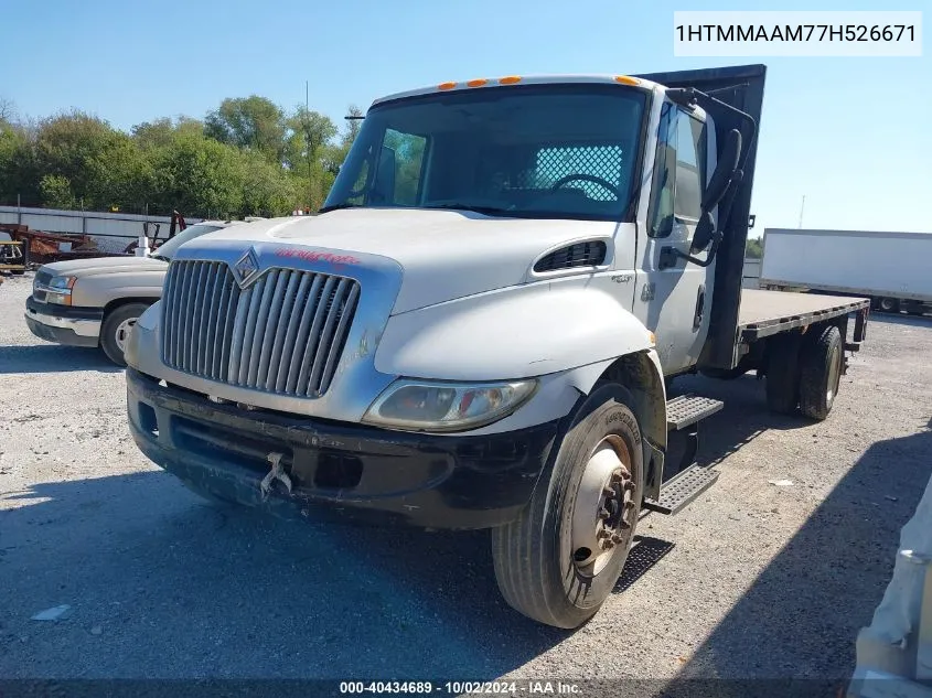 2007 International 4000 4300 VIN: 1HTMMAAM77H526671 Lot: 40434689