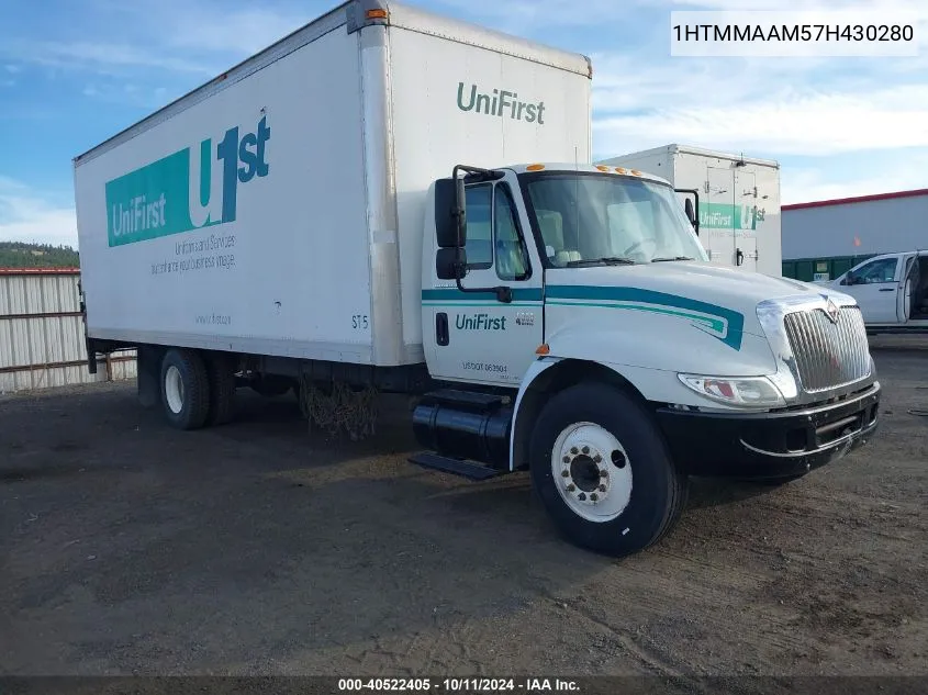 2007 International 4000 4300 VIN: 1HTMMAAM57H430280 Lot: 40522405