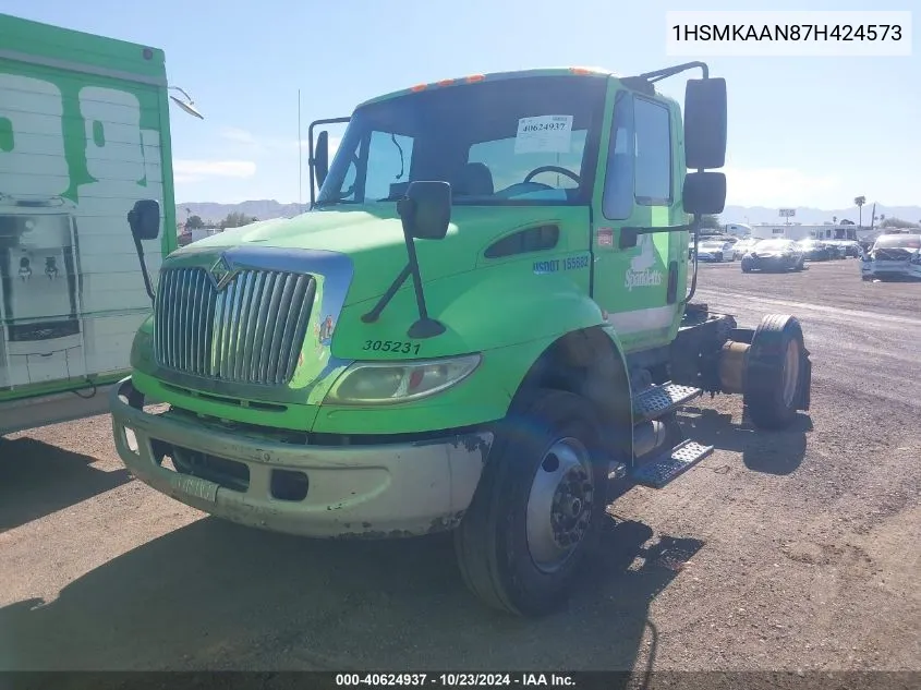 2007 International 4000 4400 VIN: 1HSMKAAN87H424573 Lot: 40624937