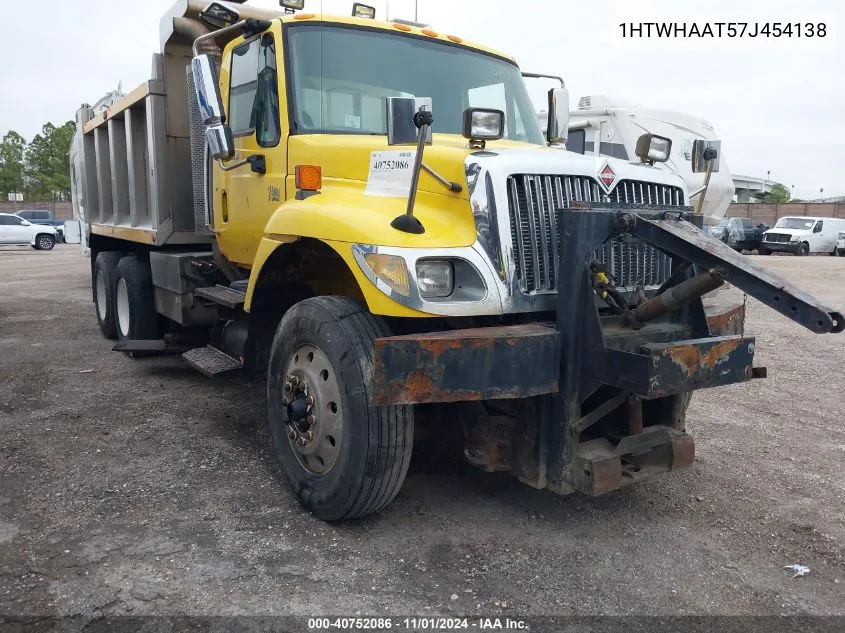 2007 International 7000 7400 VIN: 1HTWHAAT57J454138 Lot: 40752086