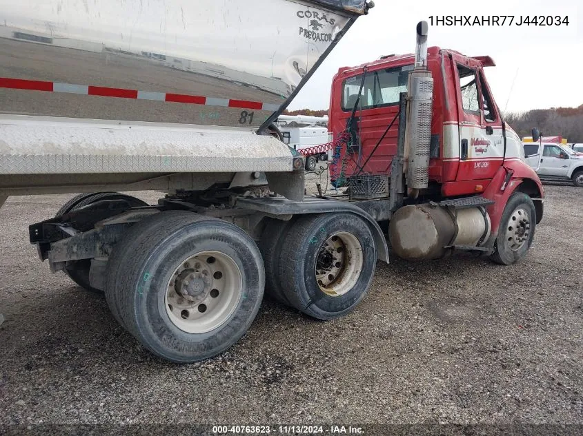 2007 International 8000 8600 VIN: 1HSHXAHR77J442034 Lot: 40763623