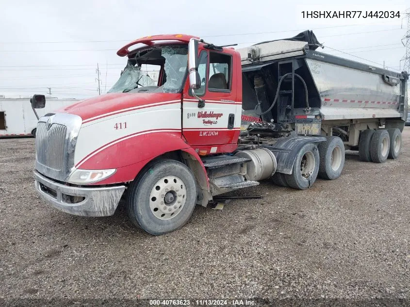 2007 International 8000 8600 VIN: 1HSHXAHR77J442034 Lot: 40763623