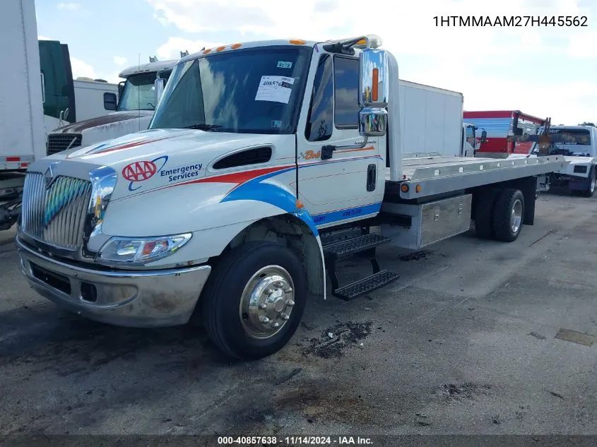 2007 International 4000 4300 VIN: 1HTMMAAM27H445562 Lot: 40857638