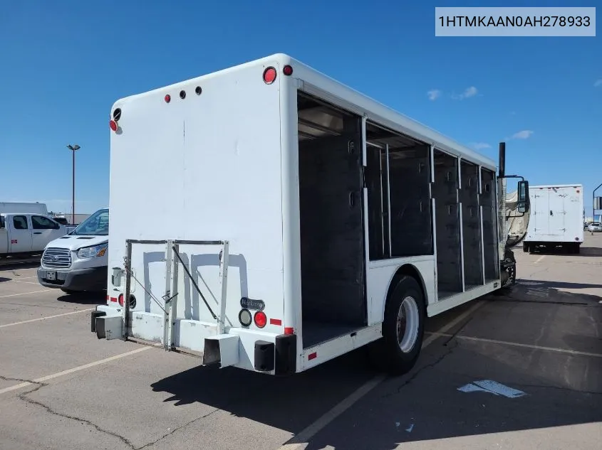 2010 International 4000 4400 VIN: 1HTMKAAN0AH278933 Lot: 40527676