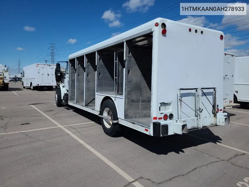 2010 International 4000 4400 VIN: 1HTMKAAN0AH278933 Lot: 40527676