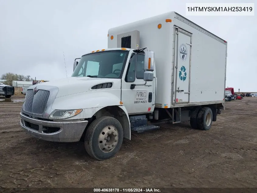 2010 International 4000 4300 Lp VIN: 1HTMYSKM1AH253419 Lot: 40638178