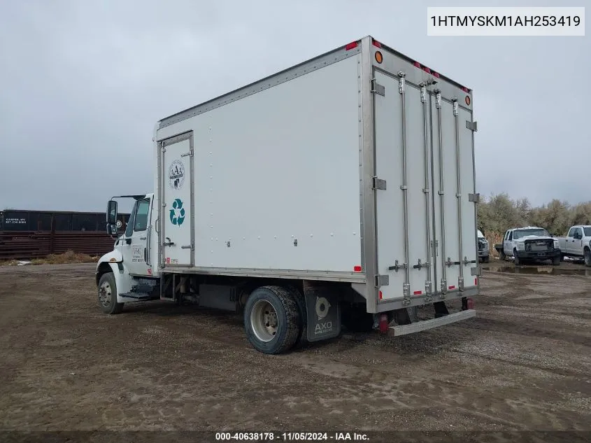 2010 International 4000 4300 Lp VIN: 1HTMYSKM1AH253419 Lot: 40638178