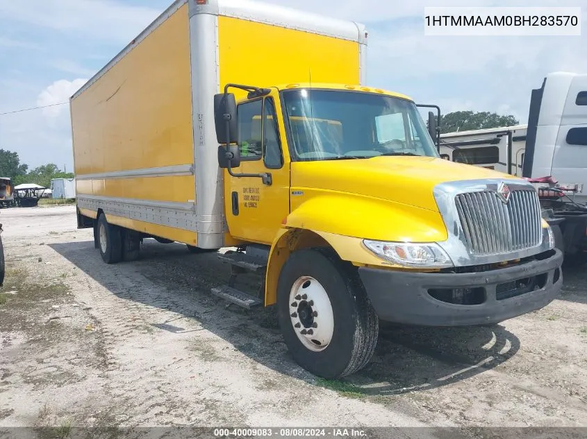 2011 International 4000 4300 VIN: 1HTMMAAM0BH283570 Lot: 40009083