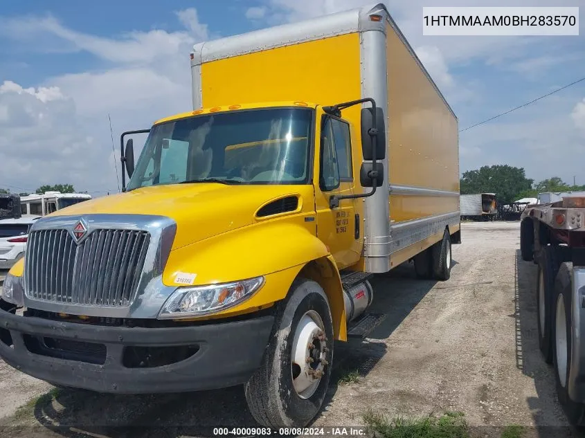 2011 International 4000 4300 VIN: 1HTMMAAM0BH283570 Lot: 40009083