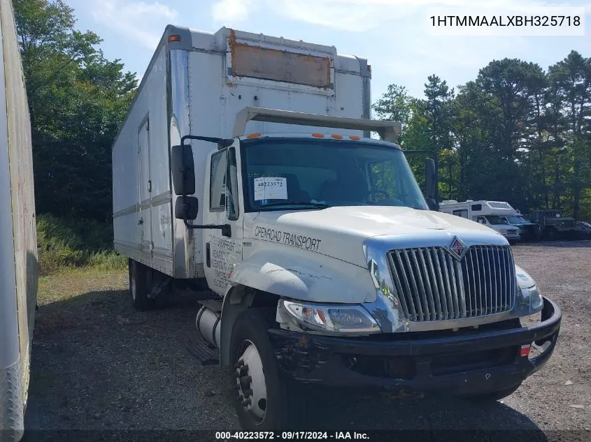 2011 International 4000 4300 VIN: 1HTMMAALXBH325718 Lot: 40223572