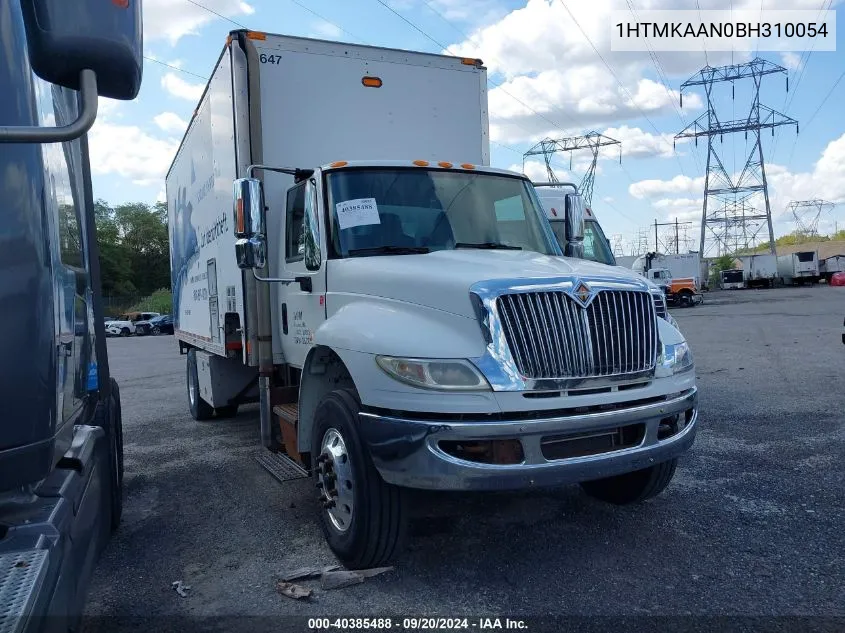 2011 International 4000 4400 VIN: 1HTMKAAN0BH310054 Lot: 40385488