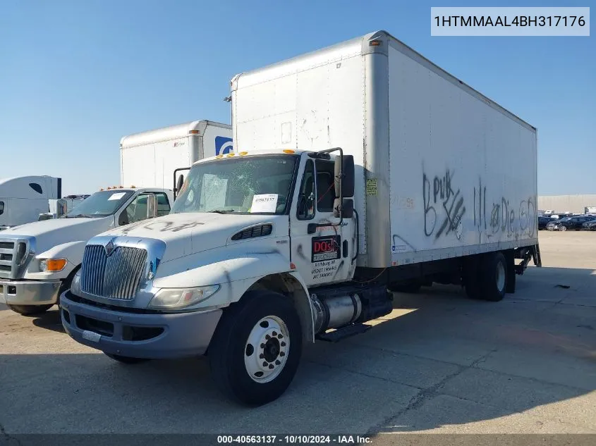 2011 International 4000 4300 VIN: 1HTMMAAL4BH317176 Lot: 40563137