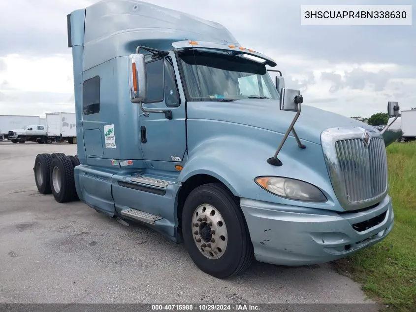 2011 International Prostar Premium VIN: 3HSCUAPR4BN338630 Lot: 40715988