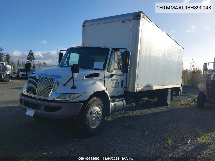 2011 International 4000 4300 VIN: 1HTMMAAL9BH390043 Lot: 40788003