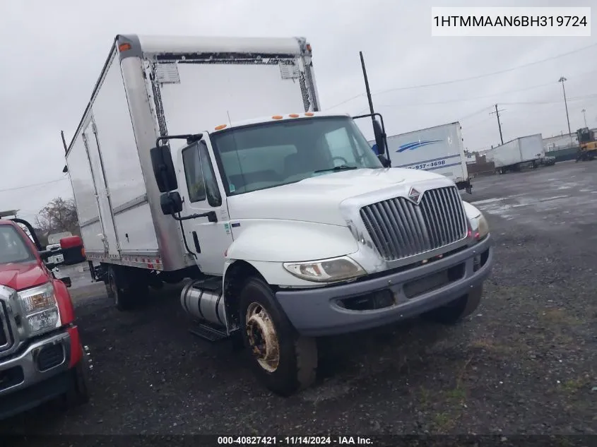 1HTMMAAN6BH319724 2011 International 4000 4300