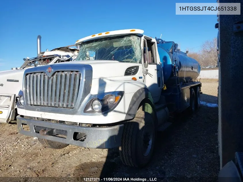 2012 International 7000 7600 VIN: 1HTGSSJT4CJ651338 Lot: 12127371