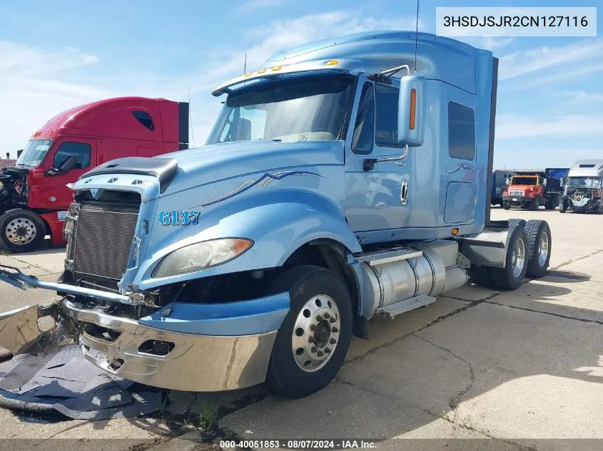 2012 International Prostar VIN: 3HSDJSJR2CN127116 Lot: 40051853