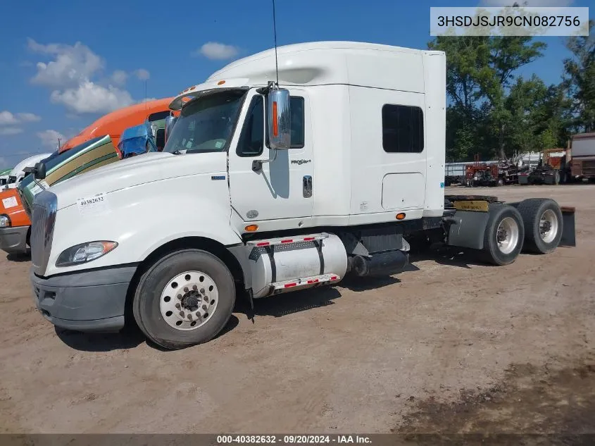 2012 International Prostar VIN: 3HSDJSJR9CN082756 Lot: 40382632