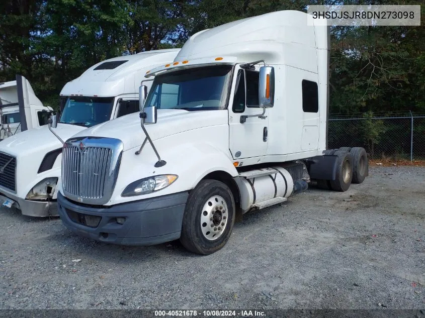 2013 International Prostar VIN: 3HSDJSJR8DN273098 Lot: 40521678