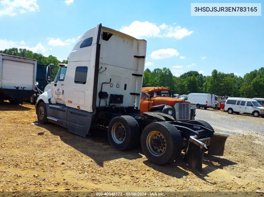 2014 International Prostar VIN: 3HSDJSJR3EN783165 Lot: 40048372