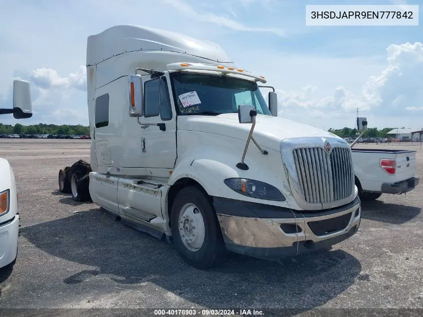 2014 International Prostar VIN: 3HSDJAPR9EN777842 Lot: 40178903